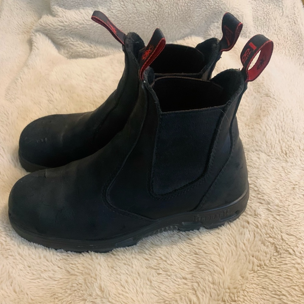 Redback USBBK Slip On Steel Toe Boot